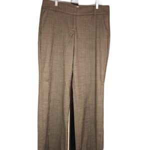 Speechless size 9 Tweed dress pants brown burgundy pink